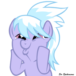 Size: 900x900 | Tagged: safe, artist:sirspikensons, cloudchaser, pegasus, pony, g4, dashface, female, mare, simple background, solo, transparent background, vector
