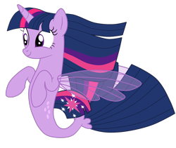 Size: 1928x1630 | Tagged: safe, artist:gmaplay, twilight sparkle, alicorn, pony, seapony (g4), g4, season 9, surf and/or turf, cute, solo, twiabetes