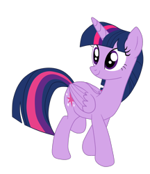 Size: 1900x2203 | Tagged: safe, artist:gmaplay, twilight sparkle, alicorn, pony, g4, cute, female, mare, simple background, solo, transparent background, twiabetes, twilight sparkle (alicorn)