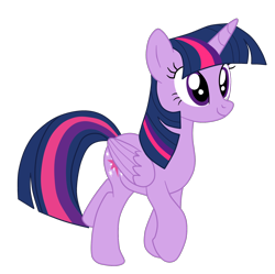 Size: 1900x1891 | Tagged: safe, artist:gmaplay, twilight sparkle, alicorn, pony, cute, simple background, solo, transparent background, twiabetes, twilight sparkle (alicorn)