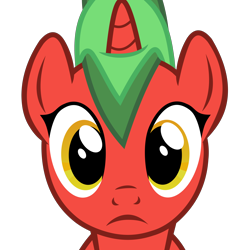 Size: 5000x5000 | Tagged: safe, oc, oc only, pony, unicorn, horn, male, mare stare, solo, stallion