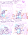 Size: 4779x6013 | Tagged: safe, artist:adorkabletwilightandfriends, spike, starlight glimmer, oc, oc:pinenut, cat, dragon, pony, unicorn, comic:adorkable twilight and friends, g4, adorable distress, adorkable friends, blushing, clothes, comic, cute, denial's not just a river in egypt, drink, drinking, embarrassed, female, flirting, food, horn, jumping, kitchen, male, mug, robe, ship:sparlight, shipping, singing, sipping, slice of life, smiling, straight, surprised, surprised face, tea, teasing, towel, trio