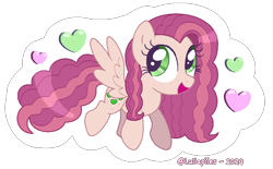 Size: 854x529 | Tagged: safe, artist:lullapiies, oc, oc only, oc:lullapie, pegasus, pony, chibi, female, mare, simple background, solo, transparent background