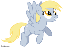 Size: 900x675 | Tagged: safe, artist:sirspikensons, derpy hooves, pegasus, pony, g4, female, mare, simple background, solo, transparent background, vector