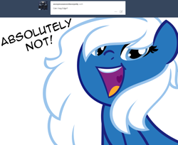 Size: 1280x1044 | Tagged: safe, artist:furrgroup, oc, oc only, oc:microsoft edge, earth pony, pony, ask internet explorer, female, mare, solo