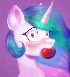 Size: 3600x4000 | Tagged: safe, artist:ske, princess celestia, alicorn, pony, g4, bust, portrait, solo