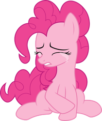 Size: 1024x1221 | Tagged: safe, artist:aethon056, pinkie pie, earth pony, pony, g4, hearthbreakers, .svg available, crying, female, mare, simple background, solo, transparent background, vector