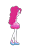 Size: 480x774 | Tagged: safe, artist:blockslikepl, edit, edited screencap, screencap, pinkie pie, human, equestria girls, g4, back of head, background removed, clothes, female, not a vector, platform shoes, rah rah skirt, simple background, skirt, slender, solo, standing, thin, transparent background, turning