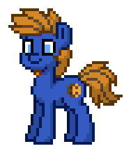 Size: 188x220 | Tagged: safe, oc, oc only, oc:doughy cookie, earth pony, pony, pony town, digital art, earth pony oc, male, pixel art, simple background, solo, stallion, transparent background