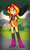 Size: 2587x4260 | Tagged: safe, artist:invisibleink, artist:qbert2kcat, sunset shimmer, human, equestria girls, g4, erect nipples, female, nipple outline