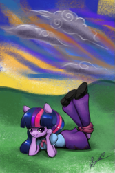 Size: 489x730 | Tagged: safe, artist:londynlittleartist, twilight sparkle, equestria girls, g4, pony ears, solo