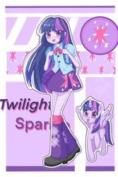 Size: 1573x2360 | Tagged: safe, artist:choubuchugouwantouzhenbugaiming, twilight sparkle, alicorn, pony, equestria girls, g4, solo, twilight sparkle (alicorn)