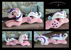 Size: 1440x1008 | Tagged: safe, artist:purplenebulastudios, twilight, pony, g1, irl, photo, plushie, solo