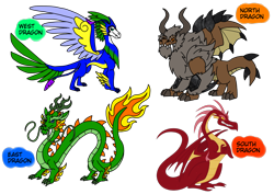 Size: 1414x1000 | Tagged: safe, artist:mihaaaa, artist:zetikoopa, basil, chinese dragon, dragon, eastern dragon, g4, headcanon, simple background, transparent background