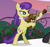 Size: 233x221 | Tagged: safe, screencap, octavia melody, symphony song, earth pony, pony, g4, my little pony: friendship is magic, season 2, sweet and elite, bipedal, bow (instrument), bowtie, cropped, duo, duo female, female, hoof hold, mare, musical instrument, outdoors, playing instrument, solo focus, tail, violin