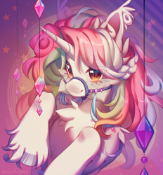 Size: 2532x2732 | Tagged: safe, artist:dedfriend, oc, oc only, pony, unicorn, horn, solo, unicorn oc