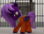 Size: 1920x1440 | Tagged: safe, oc, oc only, oc:windsound, pegasus, pony, 3d, 3d model, blender, blender cycles, clothes, female, jail, jail cell, jumpsuit, mare, pegasus oc, prison, prison jumpsuit, prison outfit, prisoner, shirt, solo, undershirt, yellow eyes