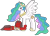 Size: 2996x2139 | Tagged: safe, artist:supahdonarudo, princess celestia, oc, oc:ironyoshi, alicorn, unicorn, g4, blushing, clothes, duo, duo male and female, female, heart, horn, hug, male, shirt, simple background, transparent background