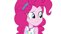 Size: 666x375 | Tagged: safe, artist:blockslikepl, edit, edited screencap, screencap, pinkie pie, human, equestria girls, g4, background removed, female, geode of sugar bombs, magical geodes, not a vector, simple background, solo, transparent background