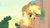 Size: 1280x720 | Tagged: safe, edit, edited screencap, editor:jaredking779, screencap, applejack, earth pony, pony, g4, my little pony: friendship is magic, season 8, sounds of silence, applebutt, butt, caption, cowboy hat, female, hat, looking at you, looking back, looking back at you, mare, messy mane, open mouth, open smile, plot, rod stewart, smiling, solo, song reference, stetson, text