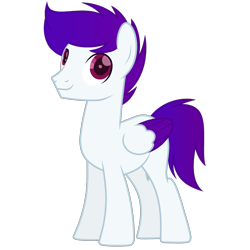 Size: 3600x3600 | Tagged: safe, artist:ramixe dash, oc, oc only, oc:lightning stars, pegasus, 2024 community collab, derpibooru community collaboration, g4, g5, colored wings, g5 to g4, generation leap, male, simple background, stallion, transparent background, wings