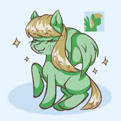 Size: 999x999 | Tagged: safe, artist:puropiko, oc, oc only, pegasus, pony, derpibooru avatar, simple background, solo