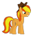 Size: 1599x1673 | Tagged: safe, artist:xxblue-shy-gamersxx, oc, oc only, oc:firey ratchet, pegasus, fedora, hat, male, simple background, smiling, solo, stallion, transparent background