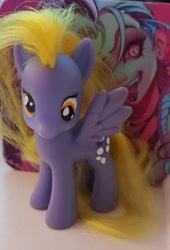 Size: 1869x2749 | Tagged: safe, artist:qewerka, derpy hooves, pegasus, pony, g4, customized toy, irl, photo, solo, toy