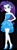 Size: 672x2000 | Tagged: safe, artist:lobo299, rarity, human, equestria girls, g4, 2d, ankles, bare shoulders, black background, breasts, cleavage, clothes, diamond, dress, eyeshadow, female, hairclip, hand on hip, high heels, legs, looking at you, makeup, rarity peplum dress, shoes, simple background, sleeveless, smiling, solo, strapless, waistband