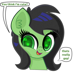 Size: 1000x1000 | Tagged: safe, artist:scandianon, oc, oc only, oc:filly anon, earth pony, pony, bust, female, filly, foal, looking at you, open mouth, open smile, simple background, smiling, solo, talking to viewer, transparent background