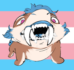 Size: 652x615 | Tagged: safe, artist:itskaarts, oc, oc:lissy fluffball, creature, cursed image, flag, meme, transgender