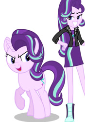 Size: 565x805 | Tagged: safe, artist:qbert2kcat, starlight glimmer, equestria girls, g4, solo