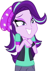 Size: 1650x2520 | Tagged: safe, edit, edited screencap, editor:homersimpson1983, screencap, starlight glimmer, human, equestria girls, g4, background removed, not a vector, solo