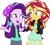 Size: 2806x2520 | Tagged: safe, edit, edited screencap, editor:mrtoonlover83, screencap, starlight glimmer, sunset shimmer, human, equestria girls, equestria girls specials, g4, my little pony equestria girls: mirror magic, background removed, duo, duo female, female, not a vector, simple background, transparent background