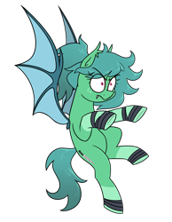 Size: 1128x1452 | Tagged: safe, artist:moonatik, oc, oc only, oc:carte blanche, bat pony, pony, bandage, bat pony oc, coat markings, eyeshadow, femboy, flying, makeup, male, ponytail, simple background, socks (coat markings), solo, spread wings, stallion, transparent background, wings