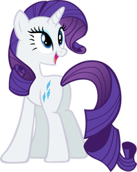 Size: 900x1129 | Tagged: safe, artist:cthulhuandyou, rarity, pony, unicorn, g4, butt, female, horn, mare, open mouth, plot, rearity, simple background, solo, transparent background, vector