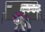 Size: 1100x800 | Tagged: safe, artist:ebbysharp, zipp storm, pegasus, pony, g5, my little pony: tell your tale, the game is ahoof, spoiler:g5, spoiler:my little pony: tell your tale, spoiler:tyts01e12, angry, atg 2024, colored wings, dialogue, dvd logo, female, folded wings, gritted teeth, looking at you, mare, multicolored wings, newbie artist training grounds, solo, speech bubble, teeth, this will end in death, unamused, wings, zipp storm is not amused