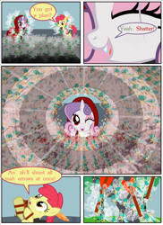 Size: 2700x3713 | Tagged: safe, artist:gm-scoots, apple bloom, sweetie belle, comic:bleeding hearts, g4