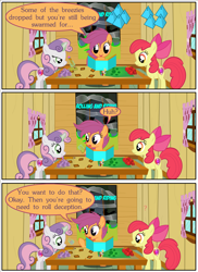 Size: 2700x3713 | Tagged: safe, artist:gm-scoots, apple bloom, scootaloo, sweetie belle, comic:bleeding hearts, g4