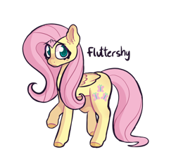 Size: 750x700 | Tagged: safe, artist:thesilvercatt, fluttershy, pegasus, pony, g4, cute, female, full body, mare, raised hoof, shyabetes, simple background, solo, transparent background