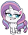 Size: 333x404 | Tagged: safe, artist:trains1216, edit, edited screencap, screencap, potion nova, pony, unicorn, g4, g4.5, my little pony: pony life, pony surfin' safari, horn, simple background, solo, transparent background