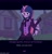 Size: 1982x2048 | Tagged: safe, artist:eltrash_art6, twilight sparkle, demon, human, g4, alicorn humanization, bedroom eyes, belt, blushing, clothes, cosplay, costume, crossover, female, gloves, grin, helltaker, horned humanization, humanized, necktie, pants, pony coloring, shirt, smiling, solo, suit, winged humanization