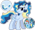 Size: 1663x1424 | Tagged: safe, artist:xxcheerupxxx, rainbow dash, soarin', oc, unnamed oc, pegasus, pony, g4, commission, female, male, mare, offspring, parent:rainbow dash, parent:soarin', parents:soarindash, ship:soarindash, shipping, simple background, straight, transparent background