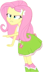 Size: 749x1260 | Tagged: safe, edit, edited screencap, editor:homersimpson1983, screencap, fluttershy, human, equestria girls, g4, background removed, female, not a vector, simple background, solo, transparent background