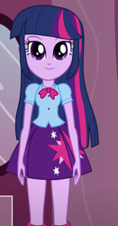 Size: 490x936 | Tagged: safe, artist:qbert2kcat, twilight sparkle, human, equestria girls, g4, clothes, female, shirt, skirt, solo