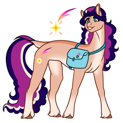 Size: 2000x2000 | Tagged: safe, artist:oneiria-fylakas, sunny starscout, earth pony, pony, g5, concave belly, countershading, dock, female, mare, redesign, simple background, slender, solo, tail, thin, transparent background