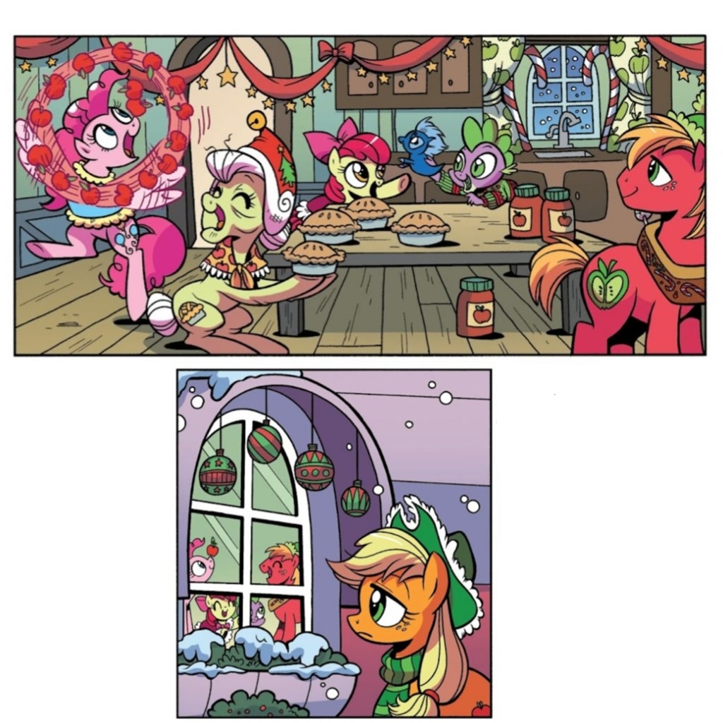 3389508 Safe Artist Brenda Hickey Idw Official Comic Apple Bloom