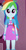 Size: 490x936 | Tagged: safe, artist:qbert2kcat, rainbow dash, equestria girls, g4, boots, clothes, clothes swap, dynamic dash, jacket, shirt, shoes, skirt, solo, vest