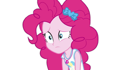 Size: 1280x720 | Tagged: safe, artist:blockslikepl, edit, edited screencap, screencap, pinkie pie, human, equestria girls, g4, my little pony equestria girls: better together, background removed, clothes, female, geode of sugar bombs, magical geodes, rah rah skirt, simple background, skirt, solo, tank top, transparent background