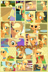 Size: 1024x1536 | Tagged: safe, artist:princessemerald7, edit, edited screencap, screencap, applejack, big macintosh, masquerade, meadow song, sea swirl, seafoam, earth pony, pony, a canterlot wedding, apple family reunion, applebuck season, friendship is magic, g4, mmmystery on the friendship express, season 1, season 2, season 3, suited for success, the best night ever, the cutie mark chronicles, applejack's hat, baby, babyjack, bindle, clothes, collage, cowboy hat, dress, female, fence, filly, filly applejack, foal, gala dress, hat, mare, younger